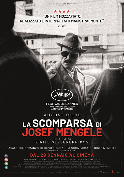 Locandina del film LA SCOMPARSA DI JOSEF MENGELE