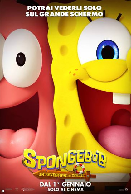Locandina del film SPONGEBOB - UN'AVVENTURA DA PIRATI