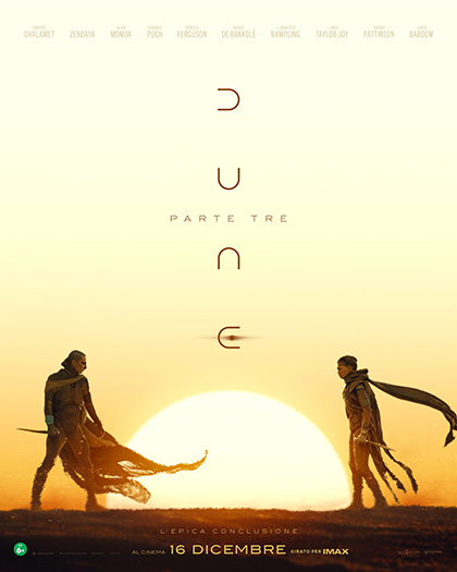 Locandina del film DUNE - PARTE 3